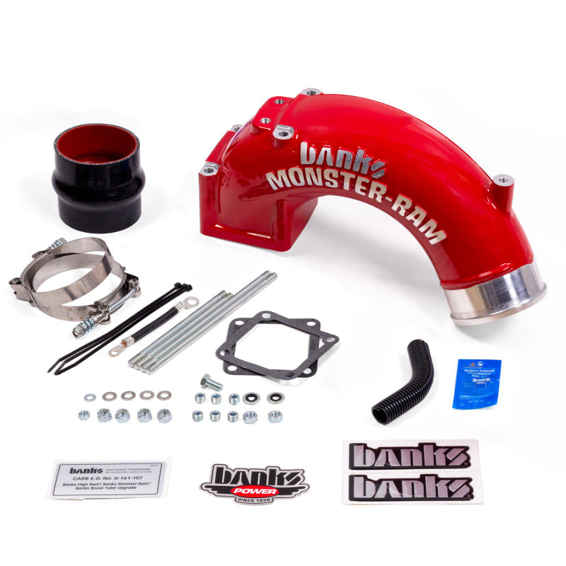 Banks Monster-Ram Intake, Stock Intercooler | 2003 to 2007 Dodge 5.9 Cummins