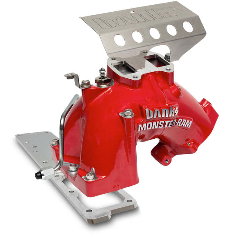 Banks Monster-Ram Gen 2 Intake with Fuel Line, Red | 2007.5 to 2012 Ram 6.7