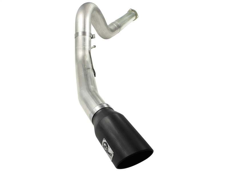 aFe MACHForce XP 5in DPF-Back Stainless Steel Exhaust, Blk,Ford Diesel Trucks 11-14 V8-6.7L td