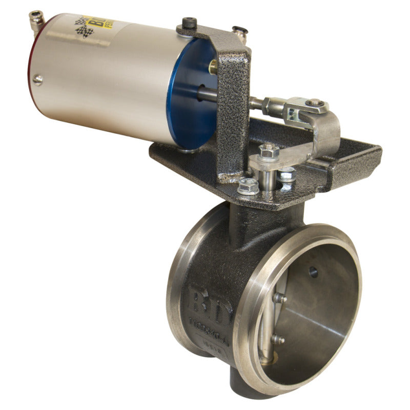 BD Diesel Exhaust Brake No APPS Remote Mount Vacuum Controlled 60PSI 4" Exhaust 89-98 12V Cummins 5.9L