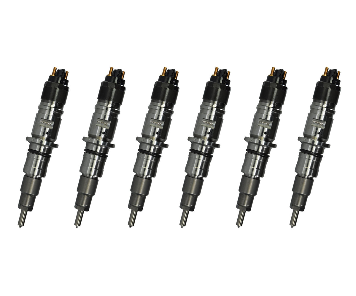 Exergy 19-24 6.7L Cummins New Exergy SO Fuel Injectors 30% Over (Set of 6)