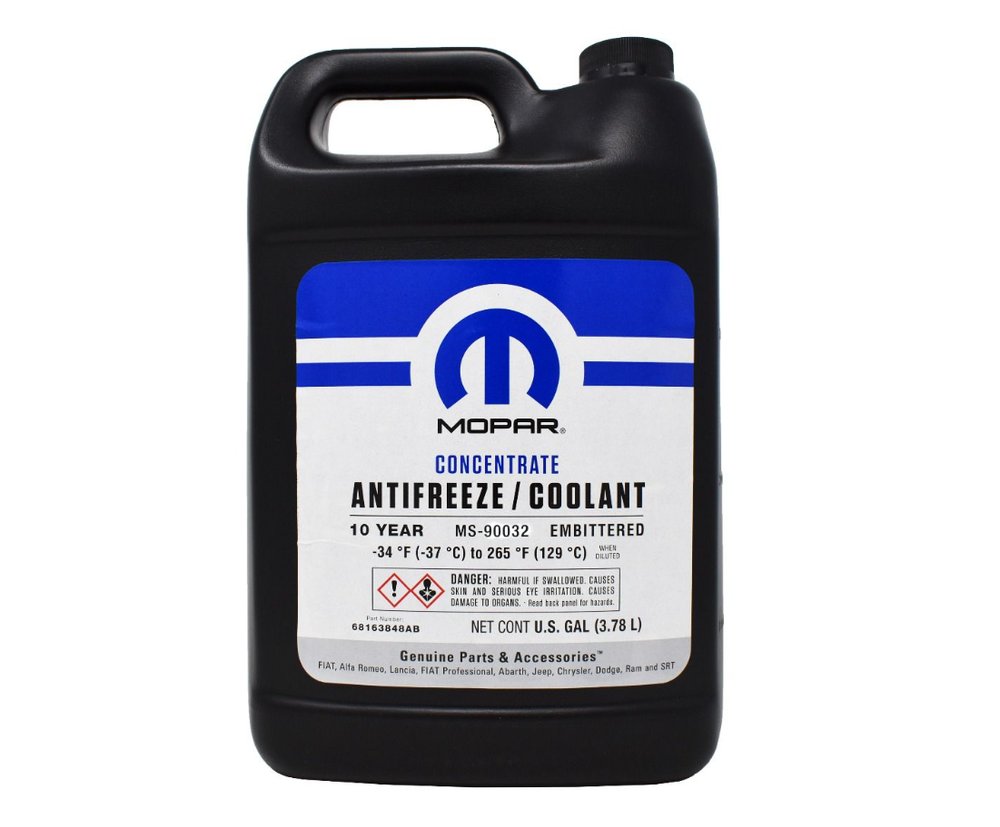 Mopar Oat Concentrated Antifreeze/coolant