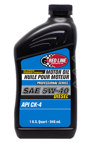 Red Line Pro-Series 5W-40 CK-4 Diesel Motor Oil