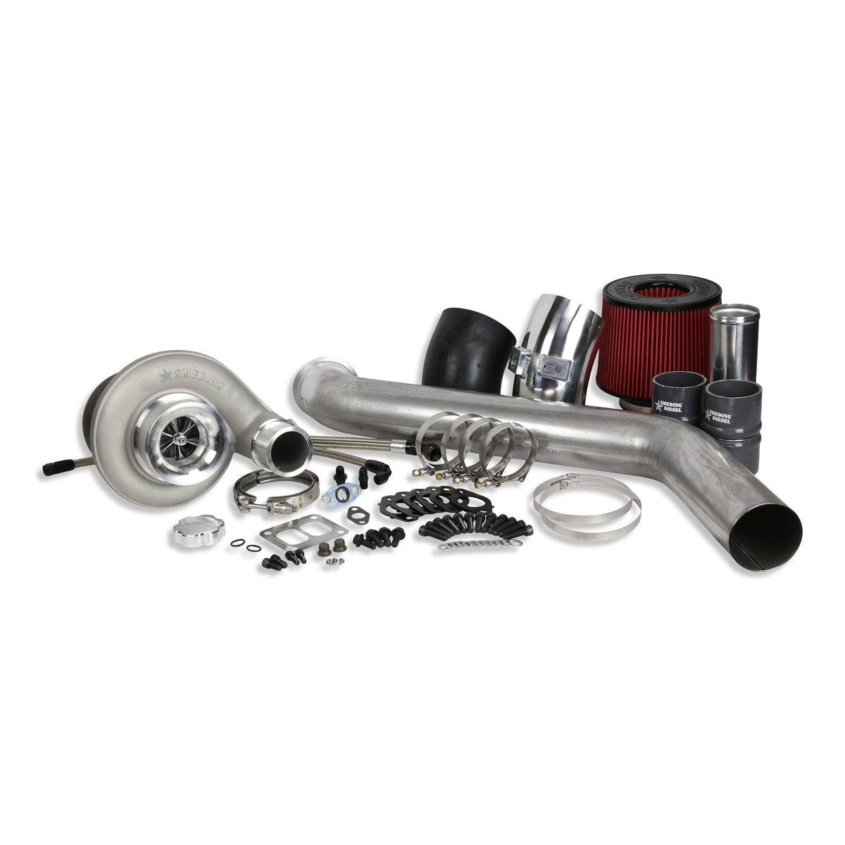Smeding Diesel S400 Kit with Turbo and Manifold for — 2007.5-2009 Cummins 6.7L