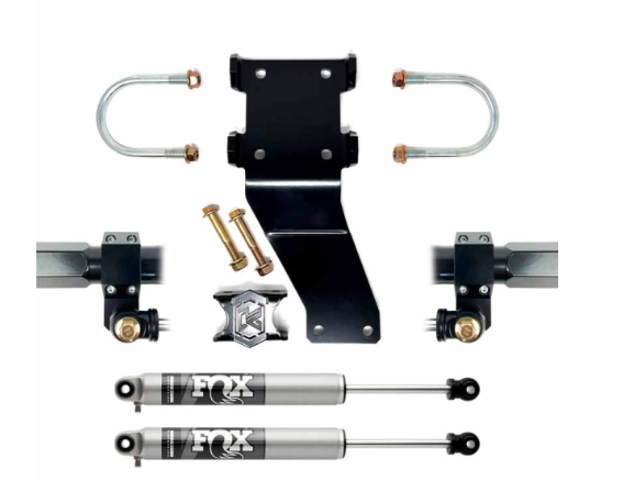Kryptonite Death Grip Dual Steering Stabilizer Kit With Fox 2.0 Shocks - 2003-2013 Ram 2500/3500