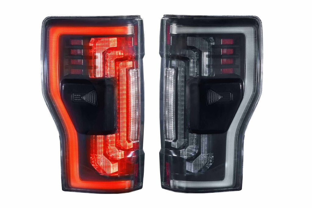 Morimoto XB LED Headlights And Tail Lights - Amber DRL, Smoked Tails, OEM LED Trucks - 2020-2022 Ford Super Duty – image 2