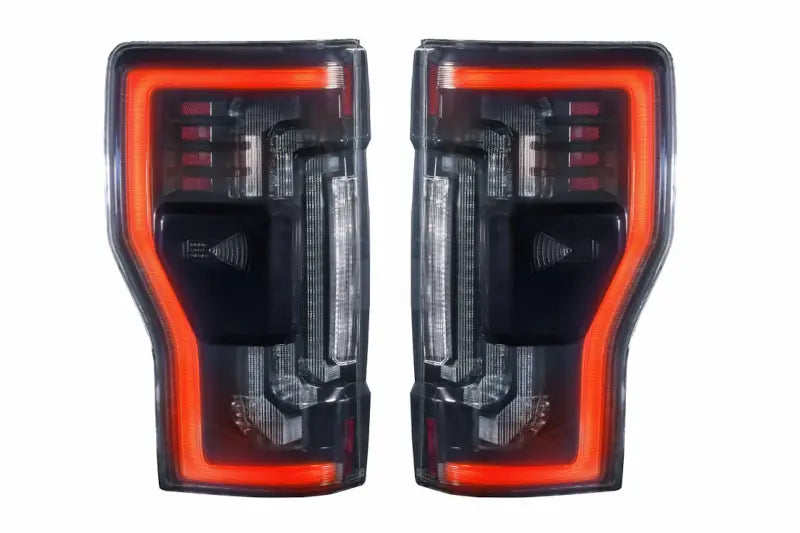 Morimoto XB LED Headlights And Tail Lights - White DRL, Smoked Tails - 2020-2022 Ford Super Duty