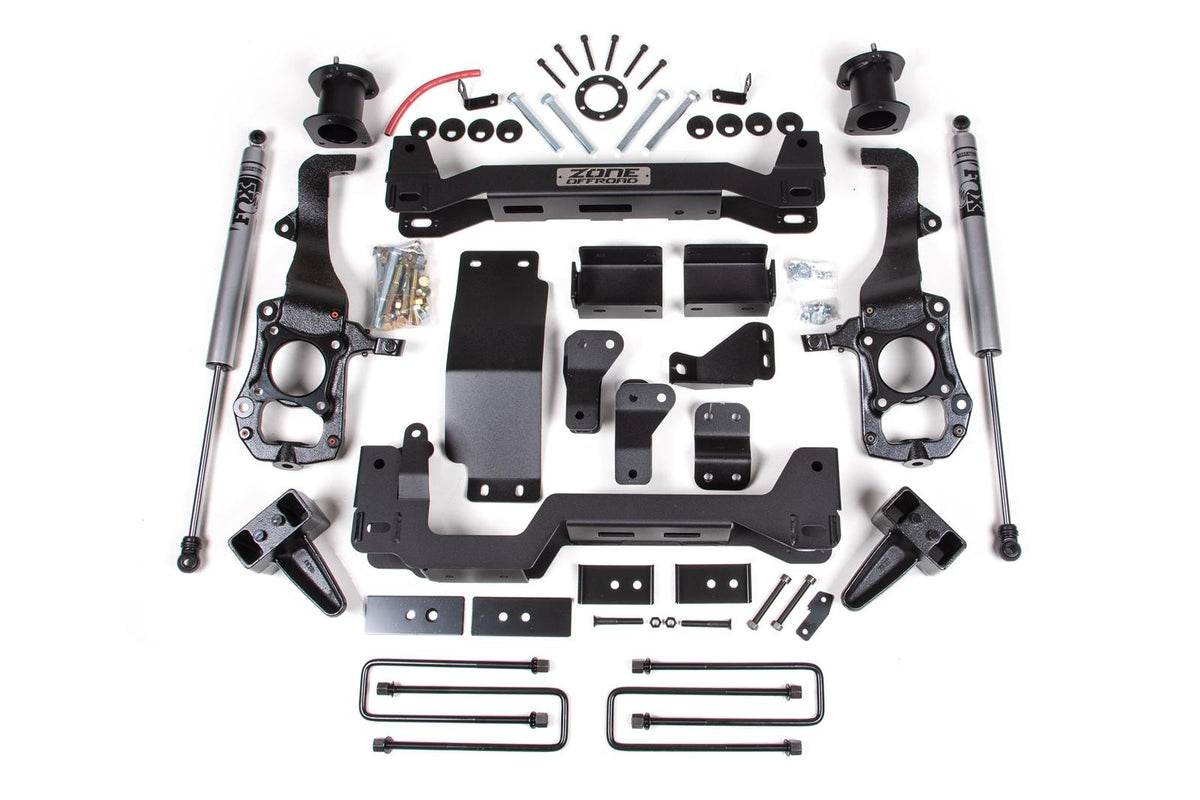 Zone Offroad 4WD Knuckle Box Kit - Drv — 2020-2026 GM Silverado/Sierra/2500HD/3500HD