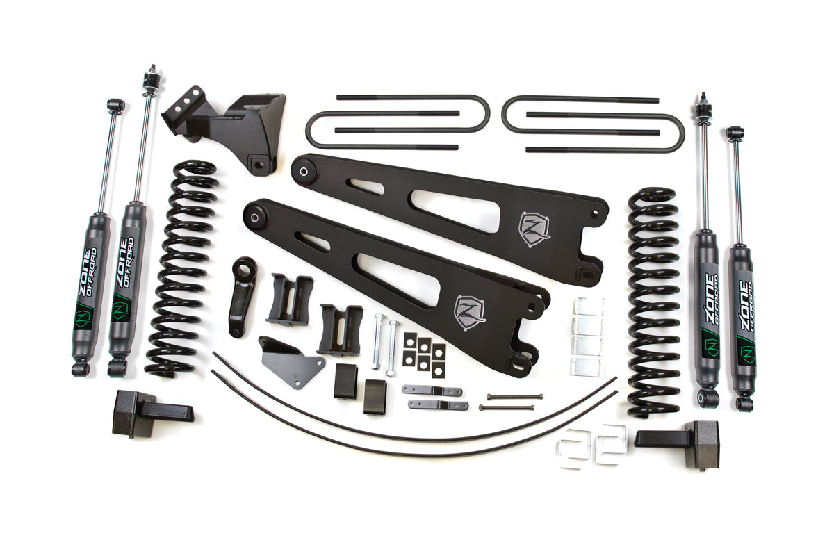 Zone Offroad Super Duty Radius Arm Box Kit — 2011-2016 Ford